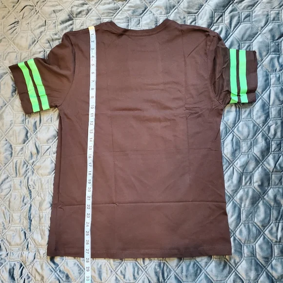 NWOT We Love Fine World of Warcraft Varsity Style Short Sleeve Shirt Large - Picture 4 of 5